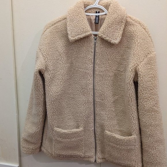 Teddy Sherpa Zip Up Jacket - Picture 2 of 4